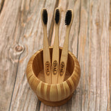 Bamboo Toothbrush With Charcoal