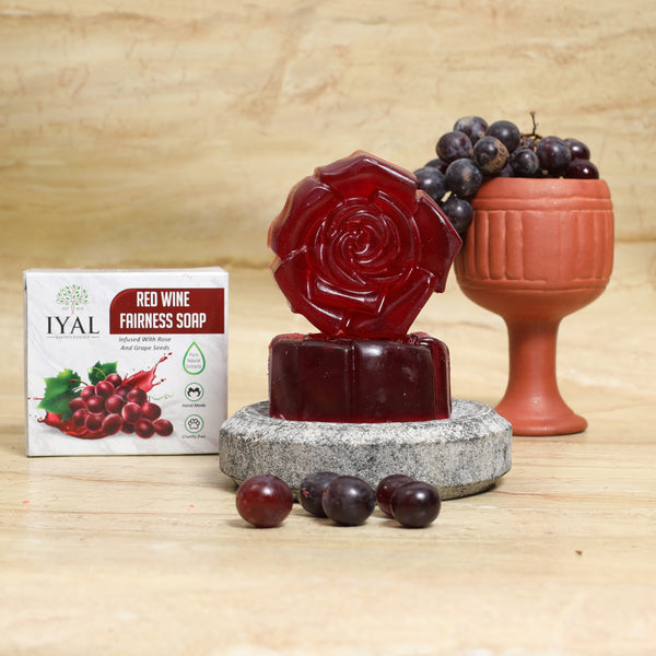 Red Wine Fairness Soap (Brighter and Clear Skin)